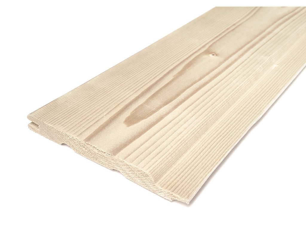 Profilbrett Rundkante Fichte, u/s-Sortierung 146 mm x 19 mm x 5100mm