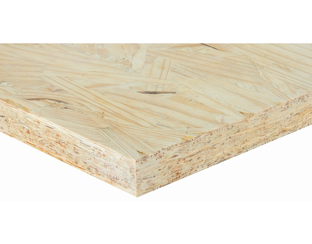 12 mm, OSB-Platte, Nut/Feder, ungeschliffen 2500 x 625 x 12 mm