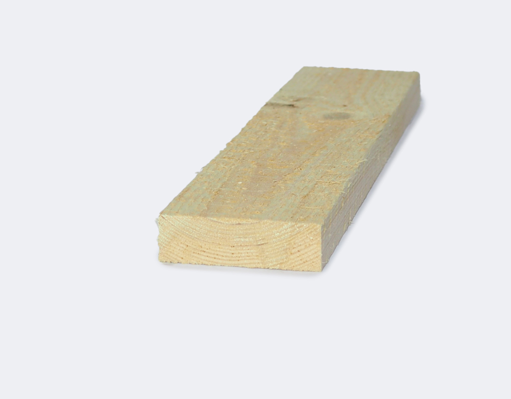 Fichte Brett, sägerauh, roh 20 mm x 80 mm x 5000 mm