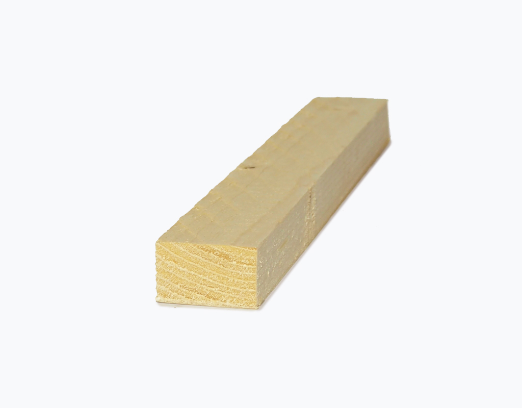 Latten Fichte sägerauh, Qualität S10 30 x 50 mm